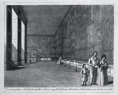 View of the Gallery Inside the Former Stables at the Judenhofe by Unbekannt Unbekannt